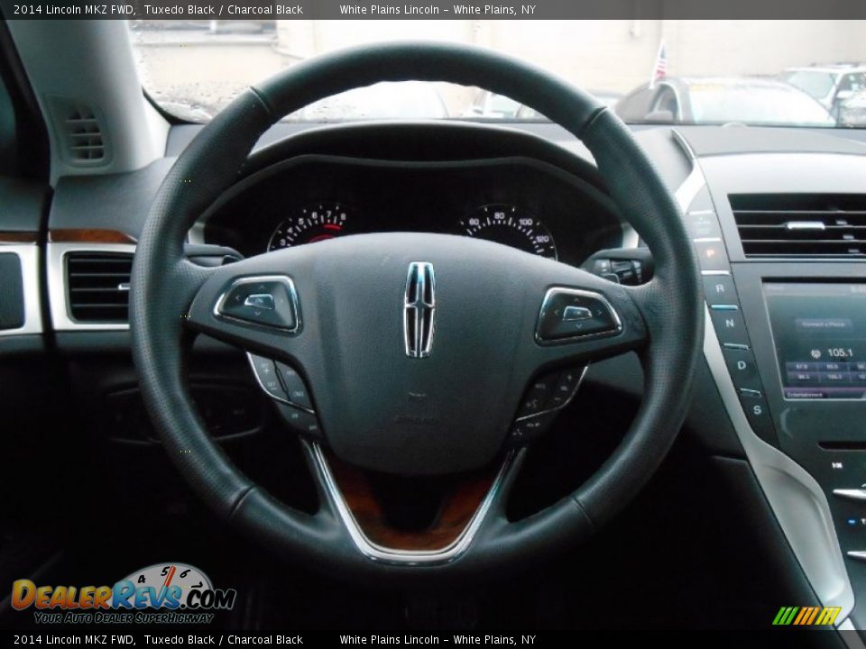 2014 Lincoln MKZ FWD Steering Wheel Photo #16