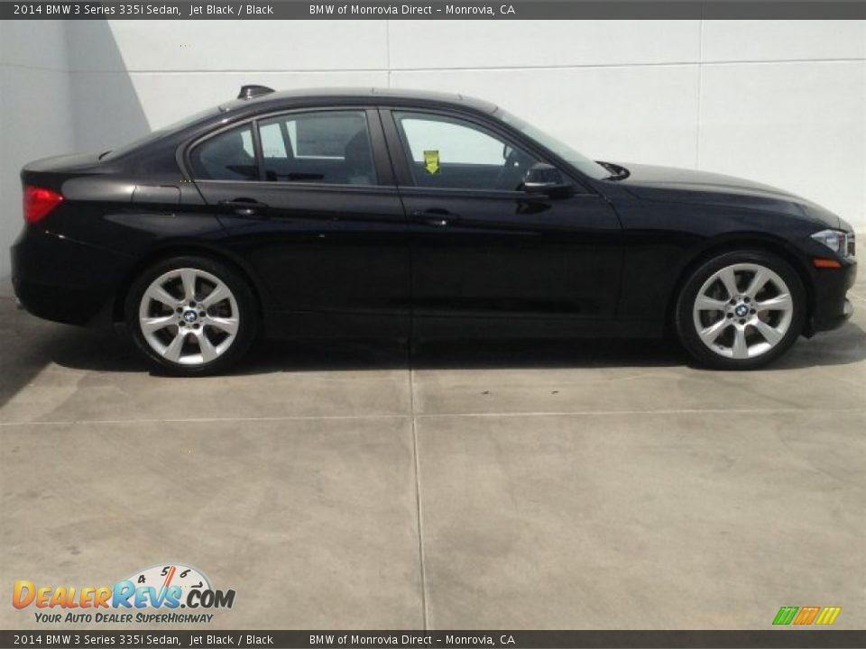 2014 BMW 3 Series 335i Sedan Jet Black / Black Photo #2