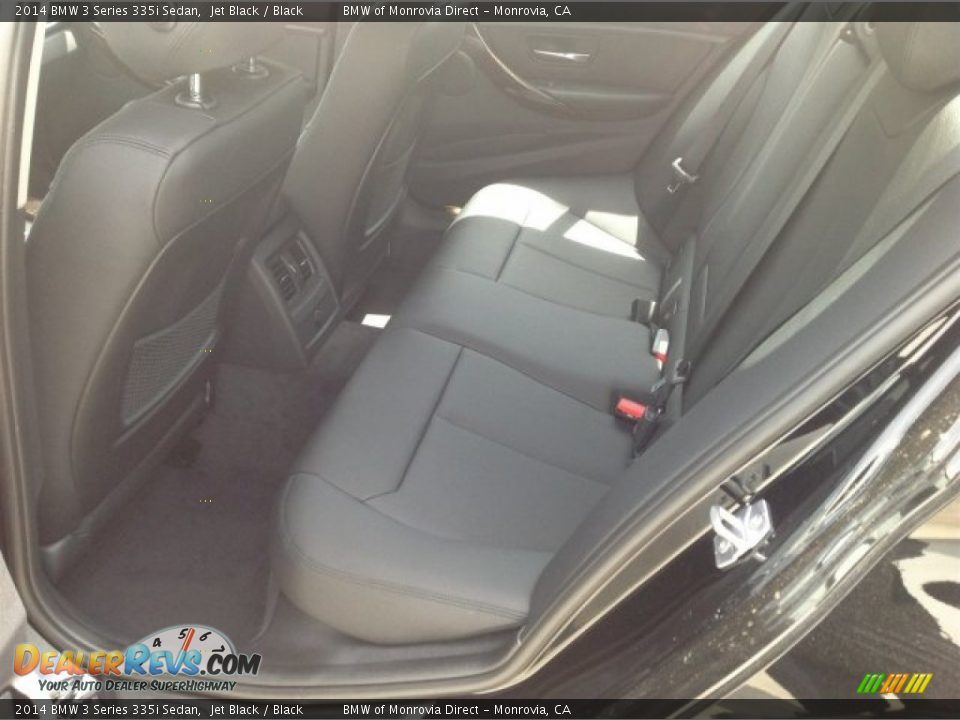 2014 BMW 3 Series 335i Sedan Jet Black / Black Photo #5