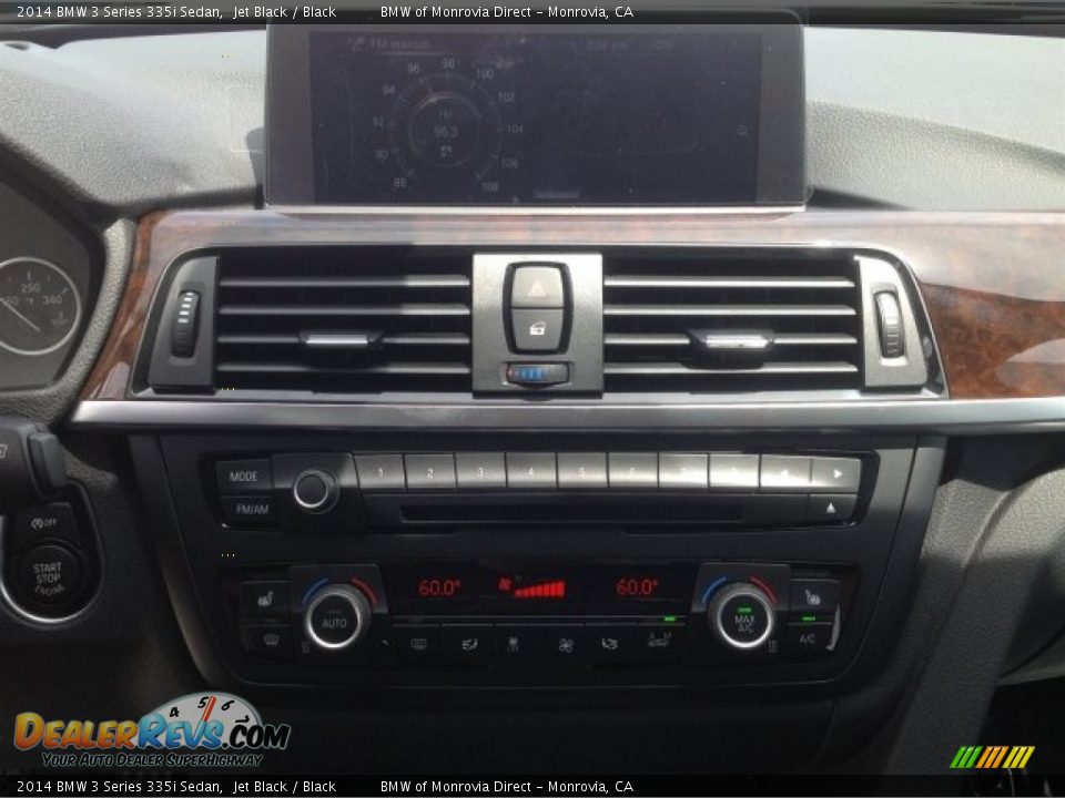 2014 BMW 3 Series 335i Sedan Jet Black / Black Photo #8