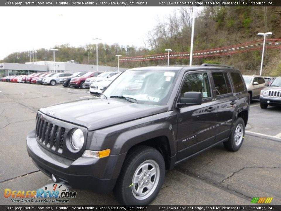 2014 Jeep Patriot Sport 4x4 Granite Crystal Metallic / Dark Slate Gray/Light Pebble Photo #1