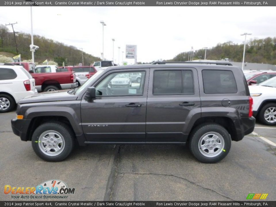 2014 Jeep Patriot Sport 4x4 Granite Crystal Metallic / Dark Slate Gray/Light Pebble Photo #2