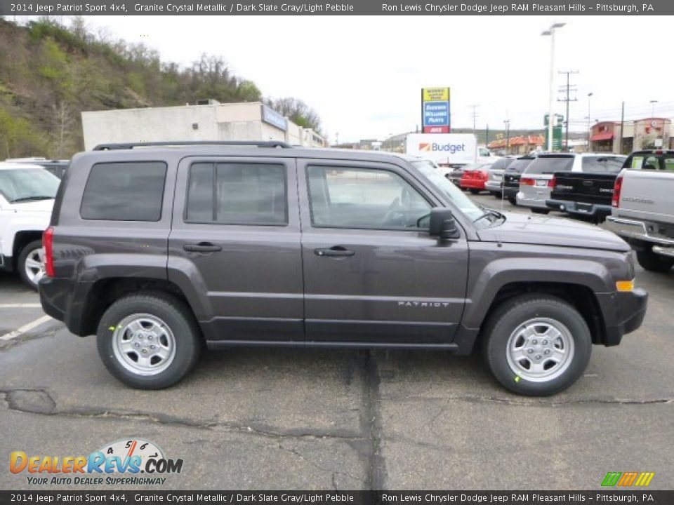 2014 Jeep Patriot Sport 4x4 Granite Crystal Metallic / Dark Slate Gray/Light Pebble Photo #6