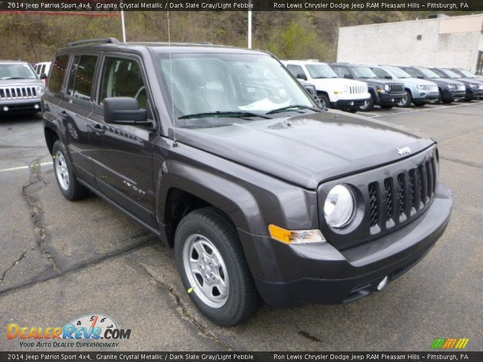 2014 Jeep Patriot Sport 4x4 Granite Crystal Metallic / Dark Slate Gray/Light Pebble Photo #7