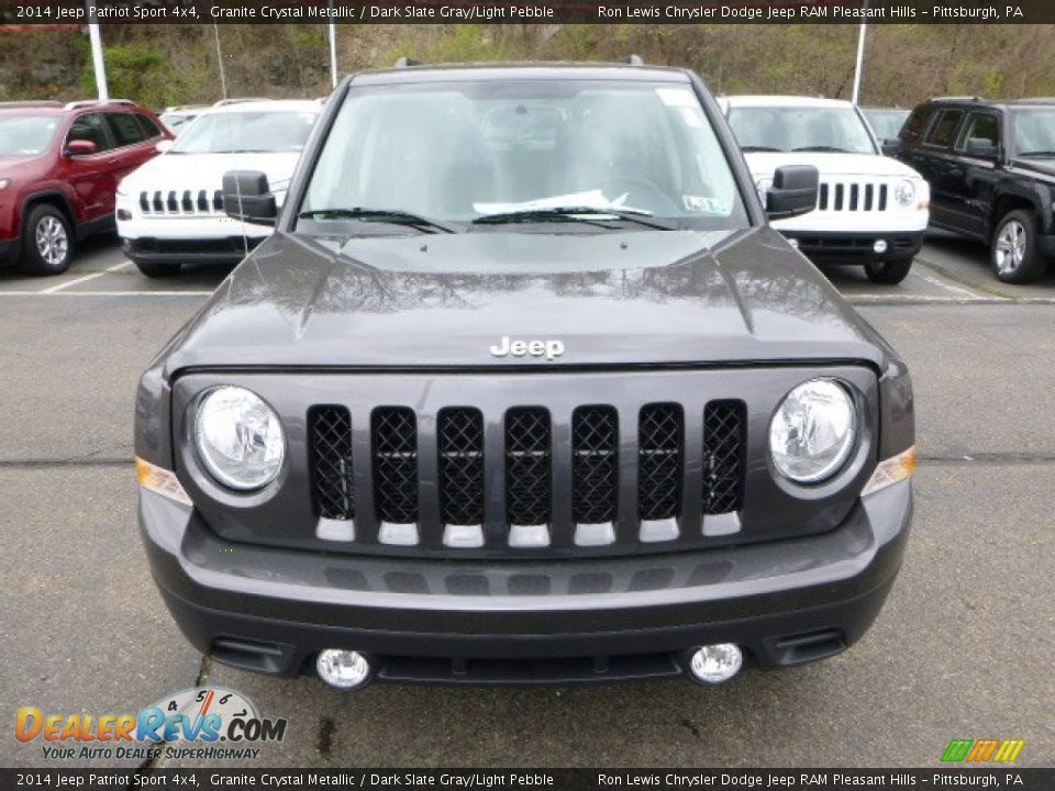 2014 Jeep Patriot Sport 4x4 Granite Crystal Metallic / Dark Slate Gray/Light Pebble Photo #8