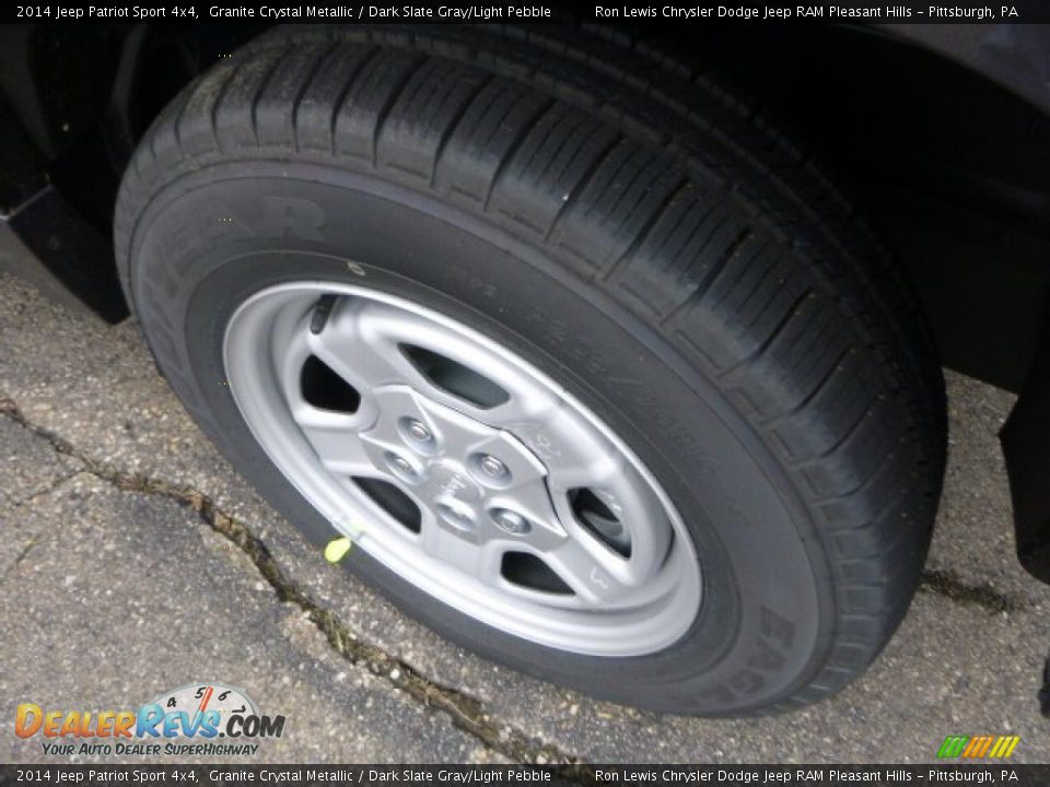 2014 Jeep Patriot Sport 4x4 Granite Crystal Metallic / Dark Slate Gray/Light Pebble Photo #9