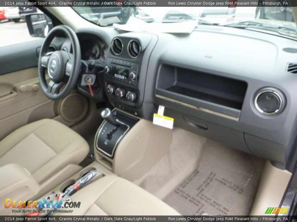 2014 Jeep Patriot Sport 4x4 Granite Crystal Metallic / Dark Slate Gray/Light Pebble Photo #11