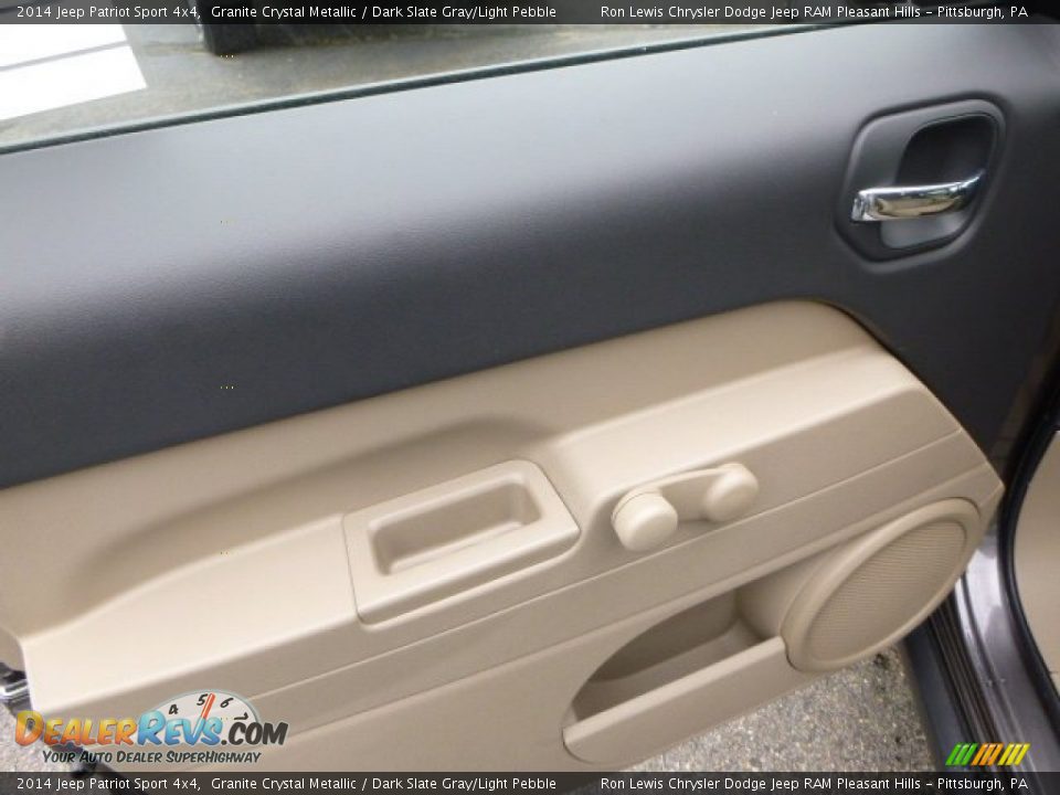 2014 Jeep Patriot Sport 4x4 Granite Crystal Metallic / Dark Slate Gray/Light Pebble Photo #17