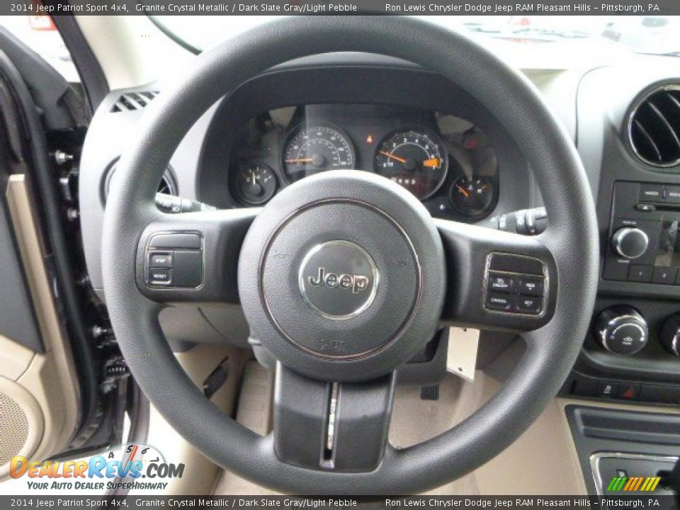 2014 Jeep Patriot Sport 4x4 Granite Crystal Metallic / Dark Slate Gray/Light Pebble Photo #18