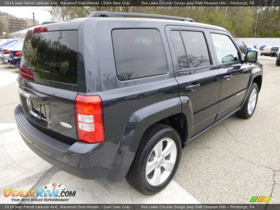 2014 Jeep Patriot Latitude 4x4 Maximum Steel Metallic / Dark Slate Gray Photo #5