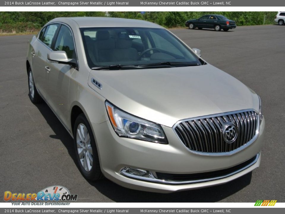 2014 Buick LaCrosse Leather Champagne Silver Metallic / Light Neutral Photo #1