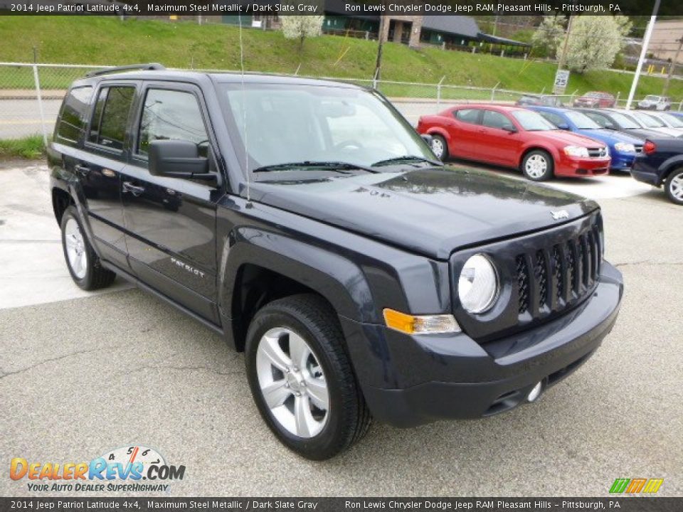 2014 Jeep Patriot Latitude 4x4 Maximum Steel Metallic / Dark Slate Gray Photo #7