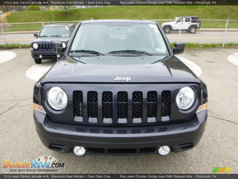 2014 Jeep Patriot Latitude 4x4 Maximum Steel Metallic / Dark Slate Gray Photo #8
