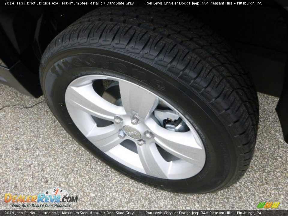 2014 Jeep Patriot Latitude 4x4 Maximum Steel Metallic / Dark Slate Gray Photo #9