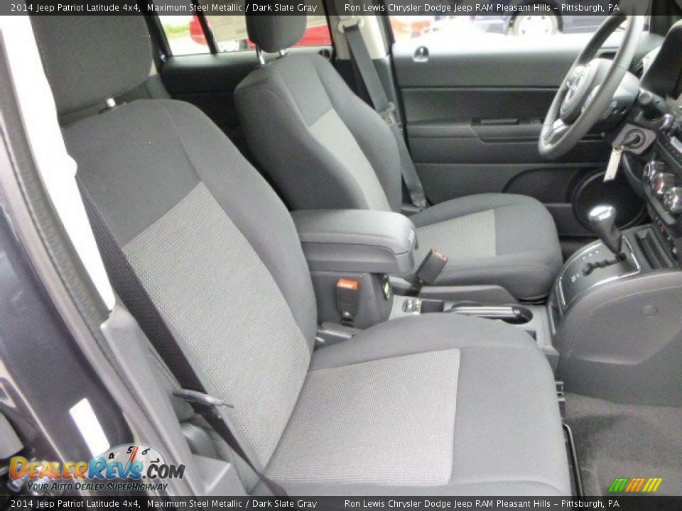 2014 Jeep Patriot Latitude 4x4 Maximum Steel Metallic / Dark Slate Gray Photo #10