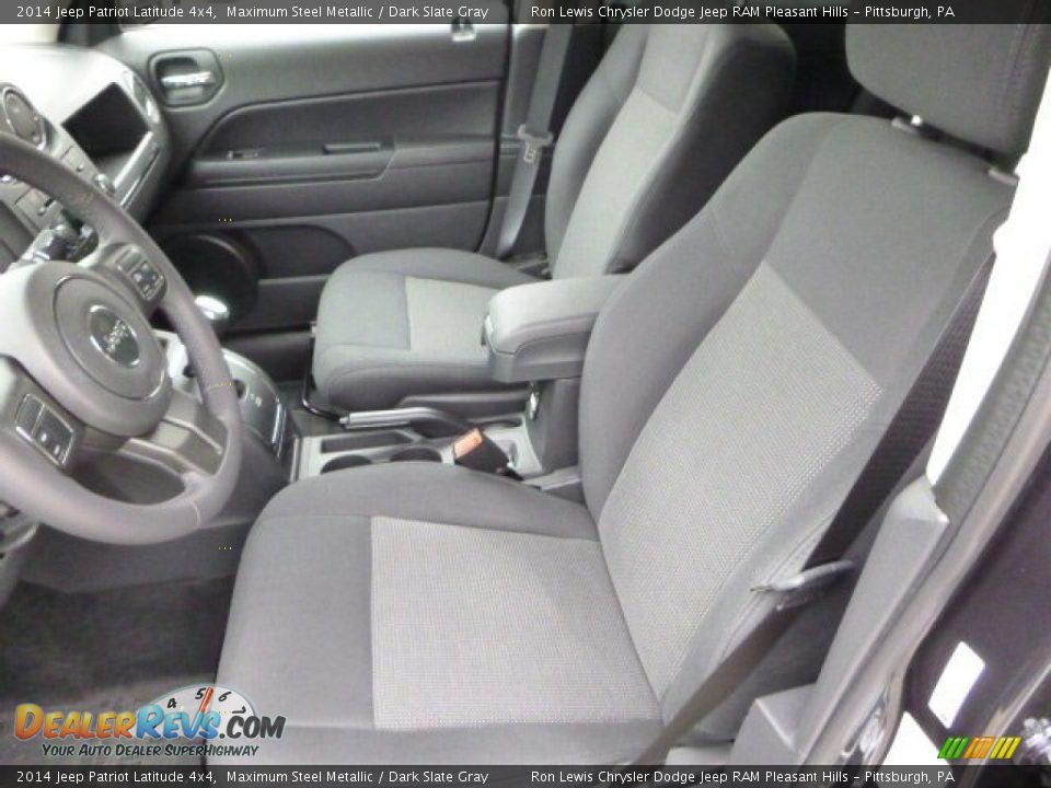 2014 Jeep Patriot Latitude 4x4 Maximum Steel Metallic / Dark Slate Gray Photo #14