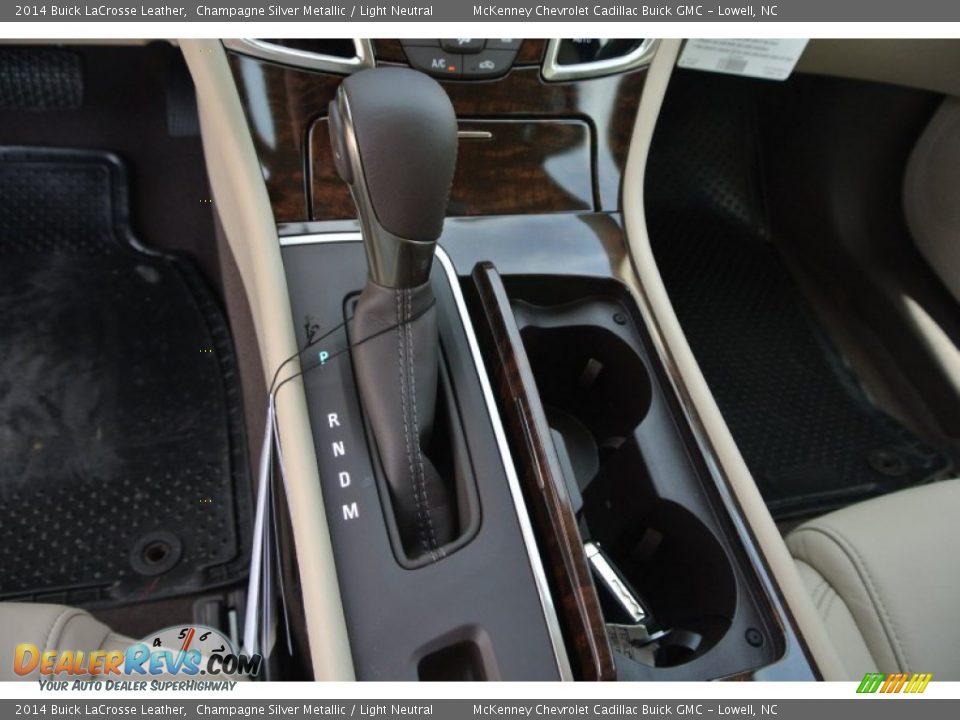 2014 Buick LaCrosse Leather Champagne Silver Metallic / Light Neutral Photo #10