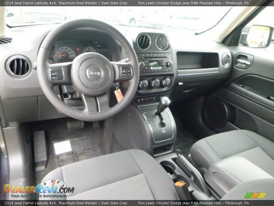 2014 Jeep Patriot Latitude 4x4 Maximum Steel Metallic / Dark Slate Gray Photo #16