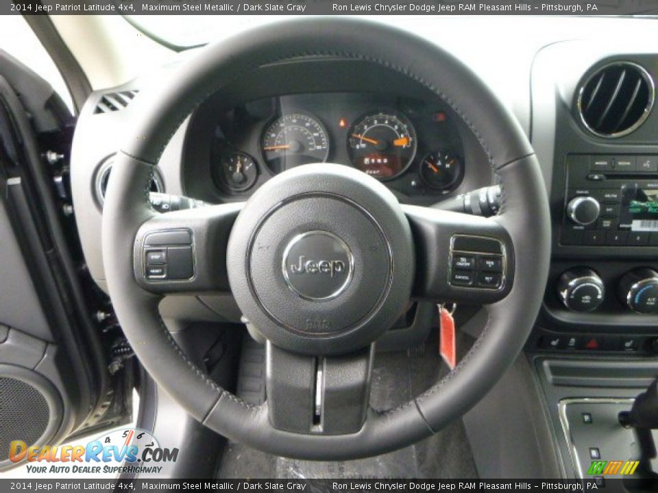 2014 Jeep Patriot Latitude 4x4 Maximum Steel Metallic / Dark Slate Gray Photo #18