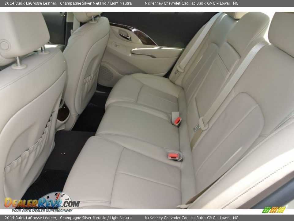 2014 Buick LaCrosse Leather Champagne Silver Metallic / Light Neutral Photo #17