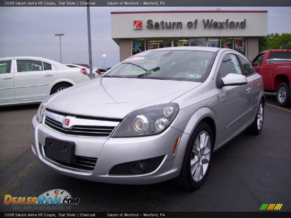 2008 Saturn Astra XR Coupe Star Silver / Charcoal Photo #1