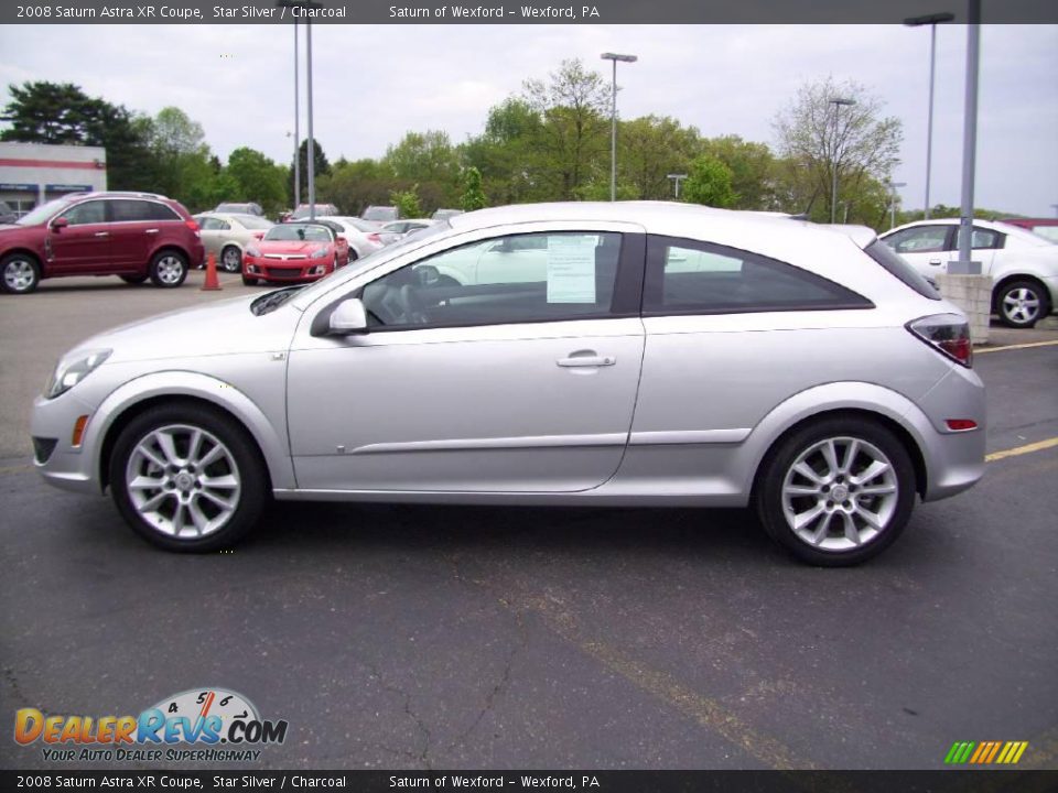 2008 Saturn Astra XR Coupe Star Silver / Charcoal Photo #2