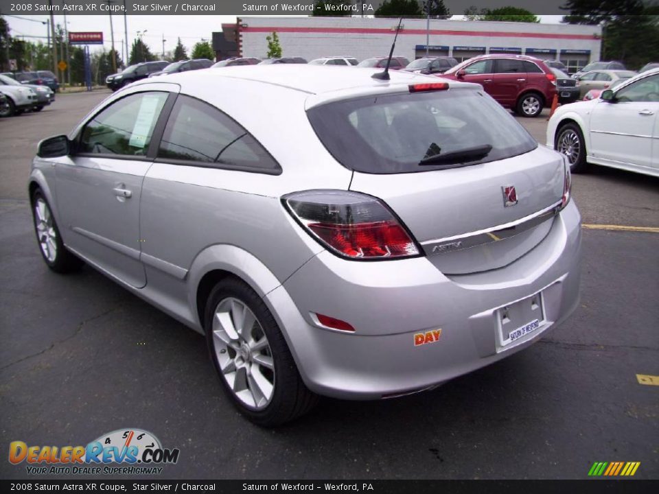 2008 Saturn Astra XR Coupe Star Silver / Charcoal Photo #3
