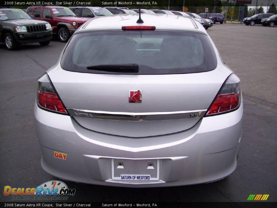 2008 Saturn Astra XR Coupe Star Silver / Charcoal Photo #4