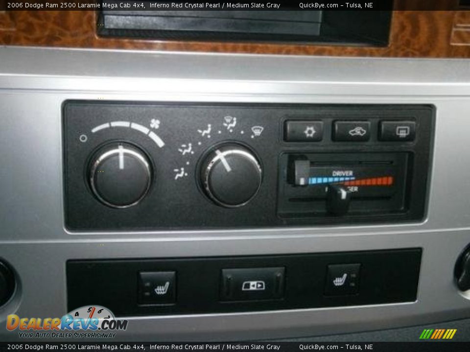 2006 Dodge Ram 2500 Laramie Mega Cab 4x4 Inferno Red Crystal Pearl / Medium Slate Gray Photo #5