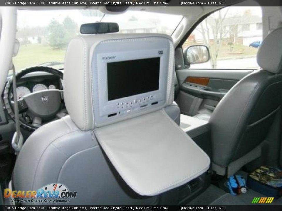 2006 Dodge Ram 2500 Laramie Mega Cab 4x4 Inferno Red Crystal Pearl / Medium Slate Gray Photo #6