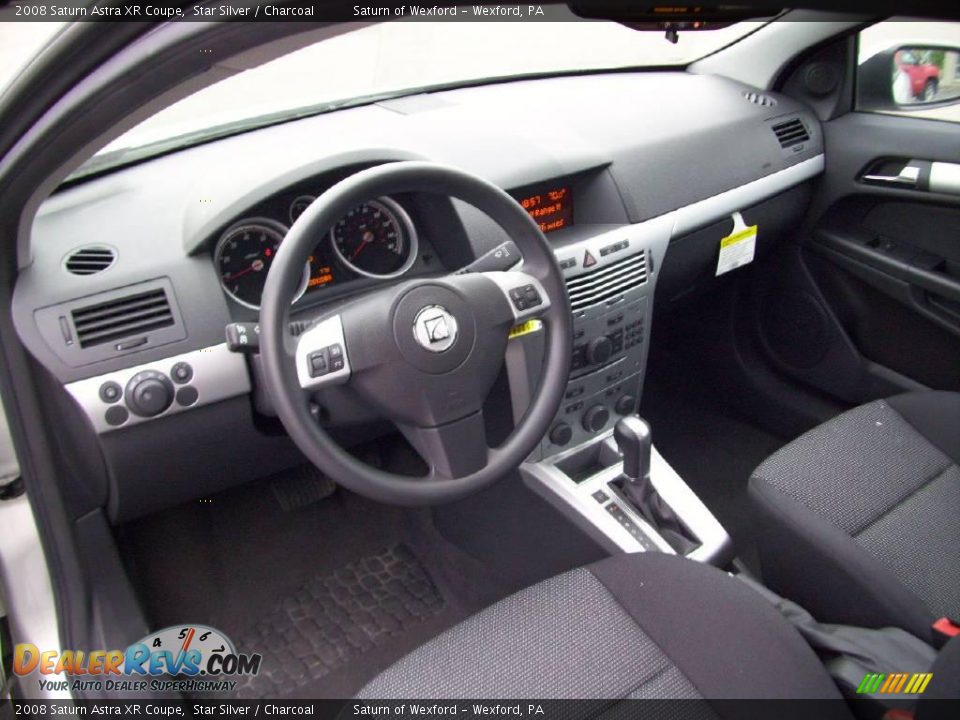 2008 Saturn Astra XR Coupe Star Silver / Charcoal Photo #11