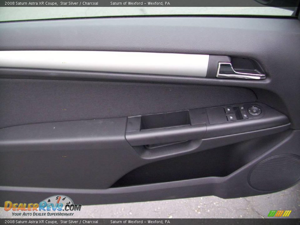 2008 Saturn Astra XR Coupe Star Silver / Charcoal Photo #12