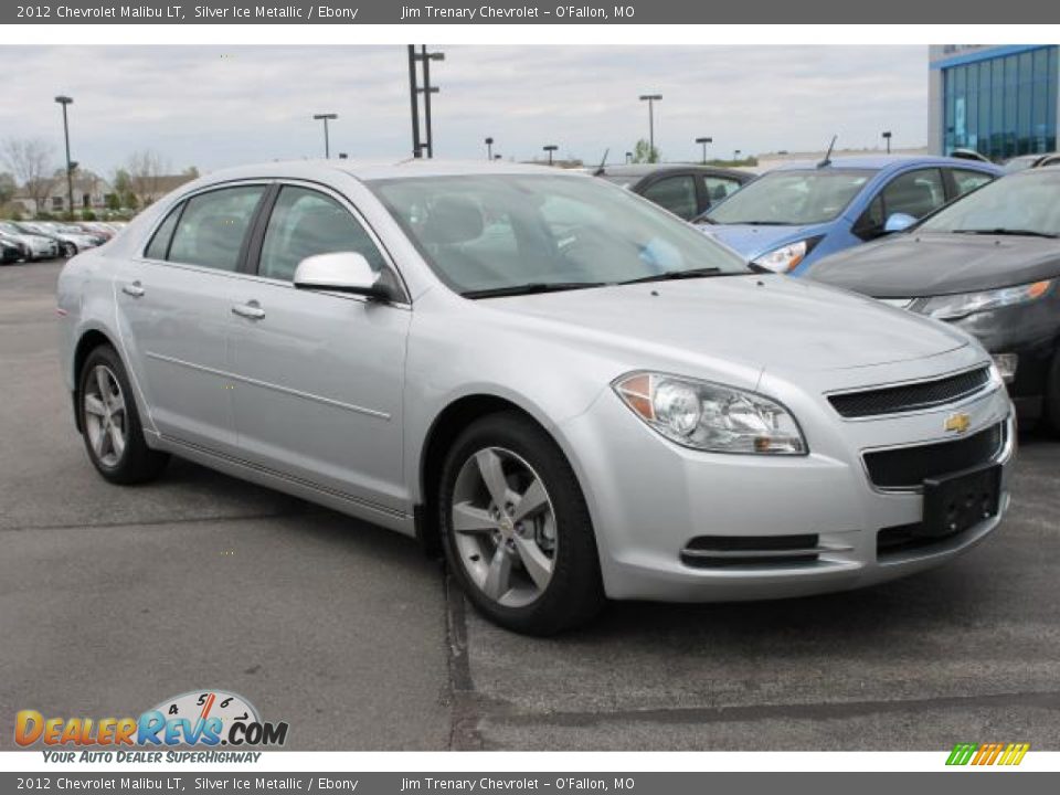 2012 Chevrolet Malibu LT Silver Ice Metallic / Ebony Photo #2