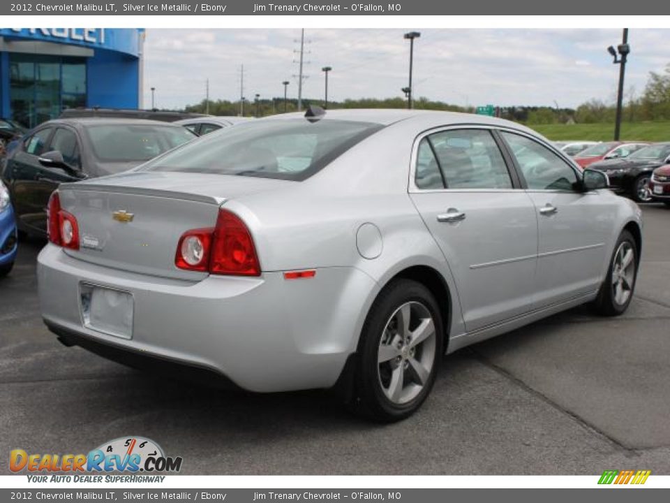 2012 Chevrolet Malibu LT Silver Ice Metallic / Ebony Photo #3