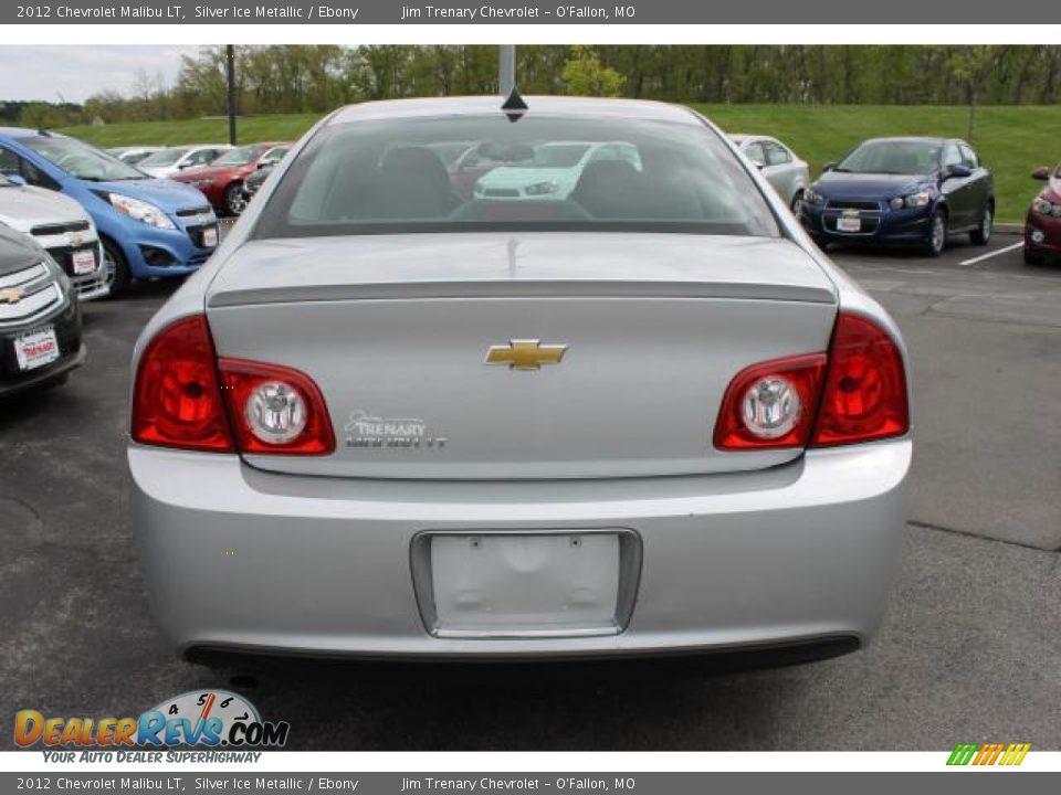 2012 Chevrolet Malibu LT Silver Ice Metallic / Ebony Photo #6