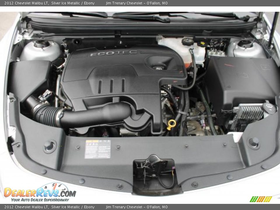 2012 Chevrolet Malibu LT Silver Ice Metallic / Ebony Photo #7