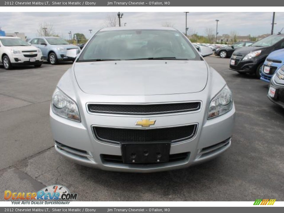 2012 Chevrolet Malibu LT Silver Ice Metallic / Ebony Photo #8