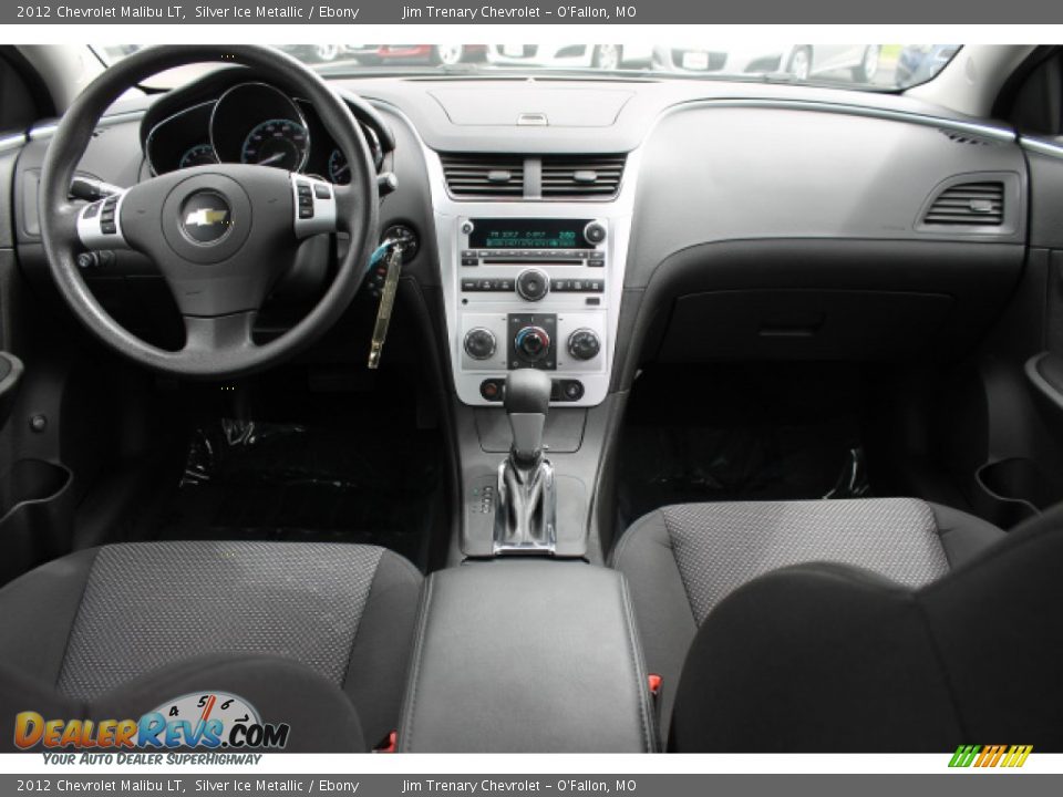 2012 Chevrolet Malibu LT Silver Ice Metallic / Ebony Photo #10