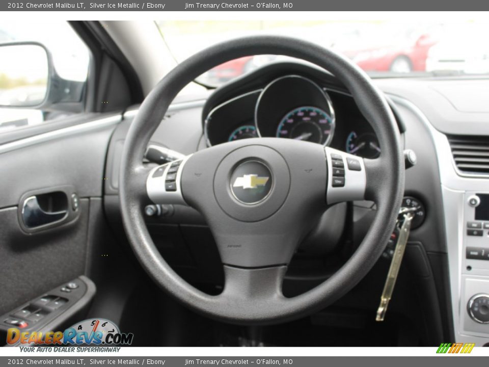 2012 Chevrolet Malibu LT Silver Ice Metallic / Ebony Photo #11