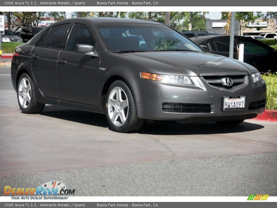 2006 Acura TL 3.2 Anthracite Metallic / Quartz Photo #1