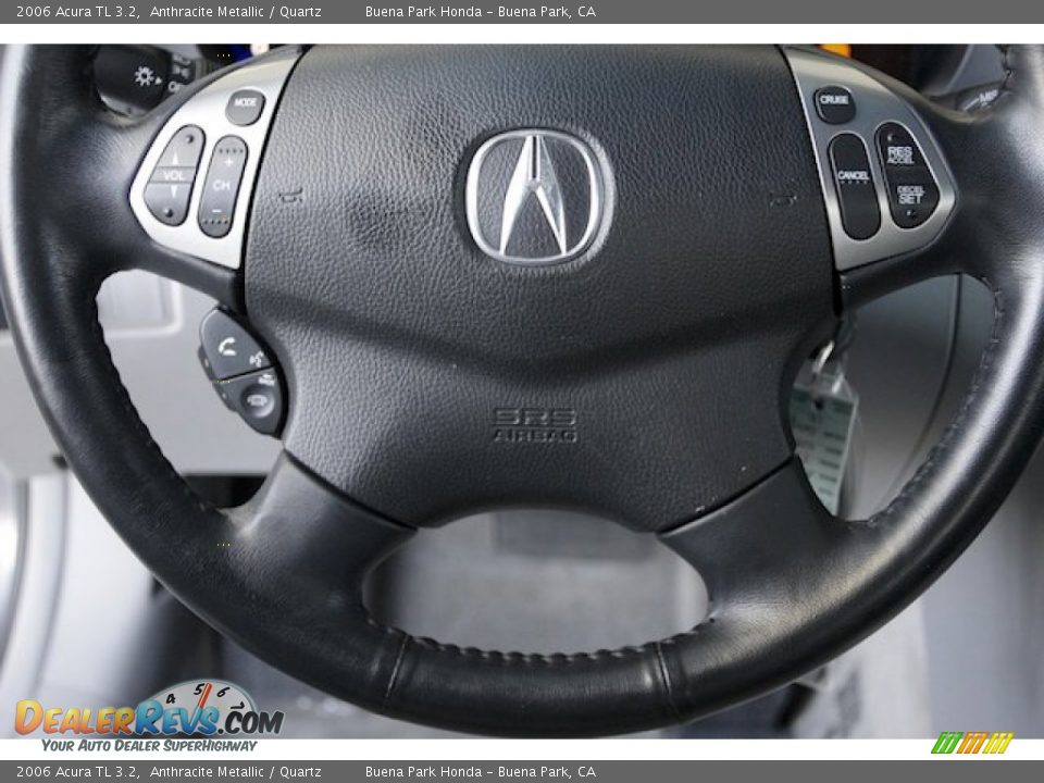 2006 Acura TL 3.2 Anthracite Metallic / Quartz Photo #6