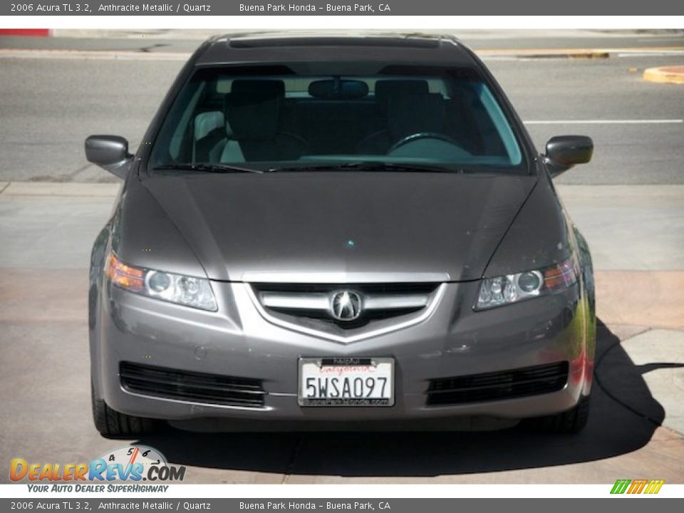 2006 Acura TL 3.2 Anthracite Metallic / Quartz Photo #8