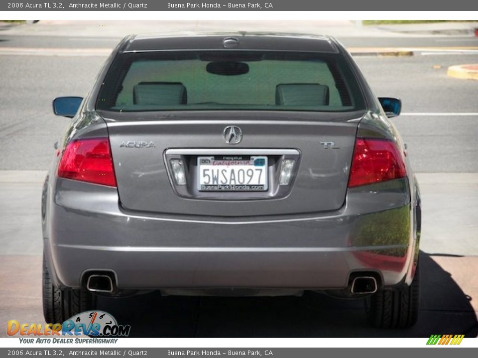 2006 Acura TL 3.2 Anthracite Metallic / Quartz Photo #11