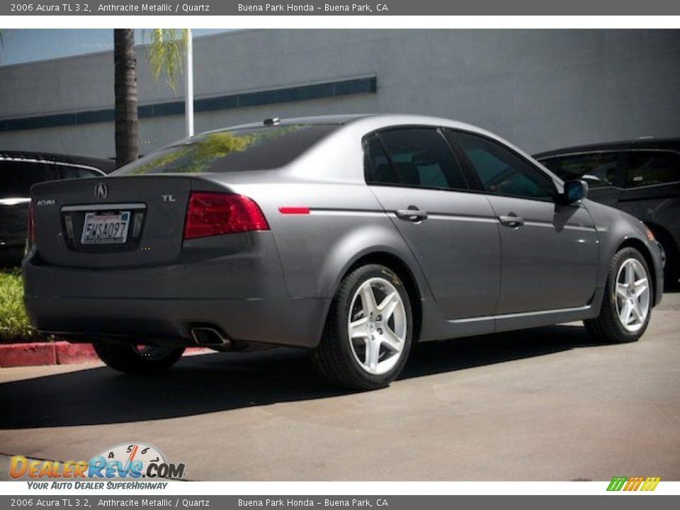 2006 Acura TL 3.2 Anthracite Metallic / Quartz Photo #12