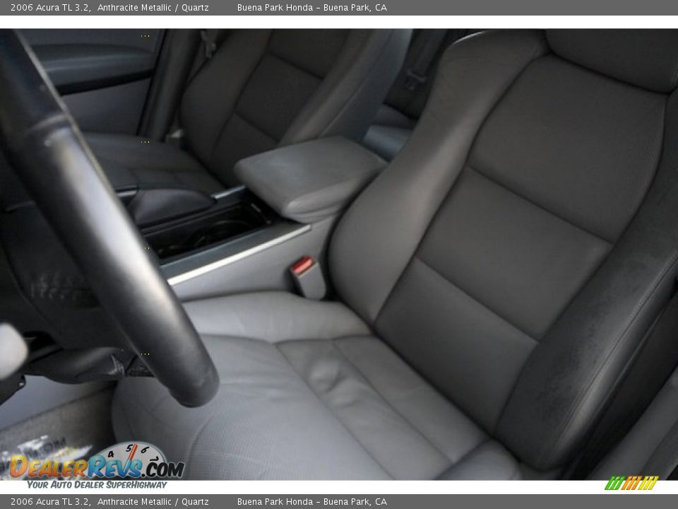 2006 Acura TL 3.2 Anthracite Metallic / Quartz Photo #15