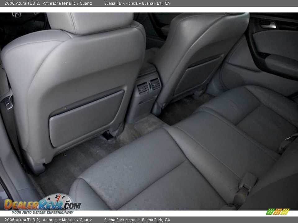 2006 Acura TL 3.2 Anthracite Metallic / Quartz Photo #16