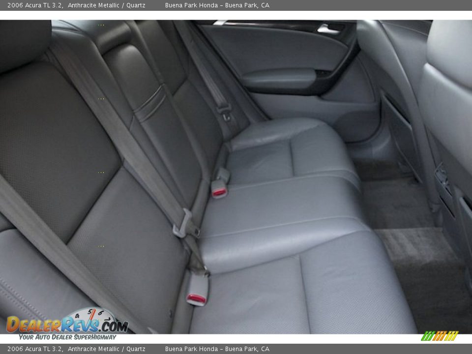 2006 Acura TL 3.2 Anthracite Metallic / Quartz Photo #19