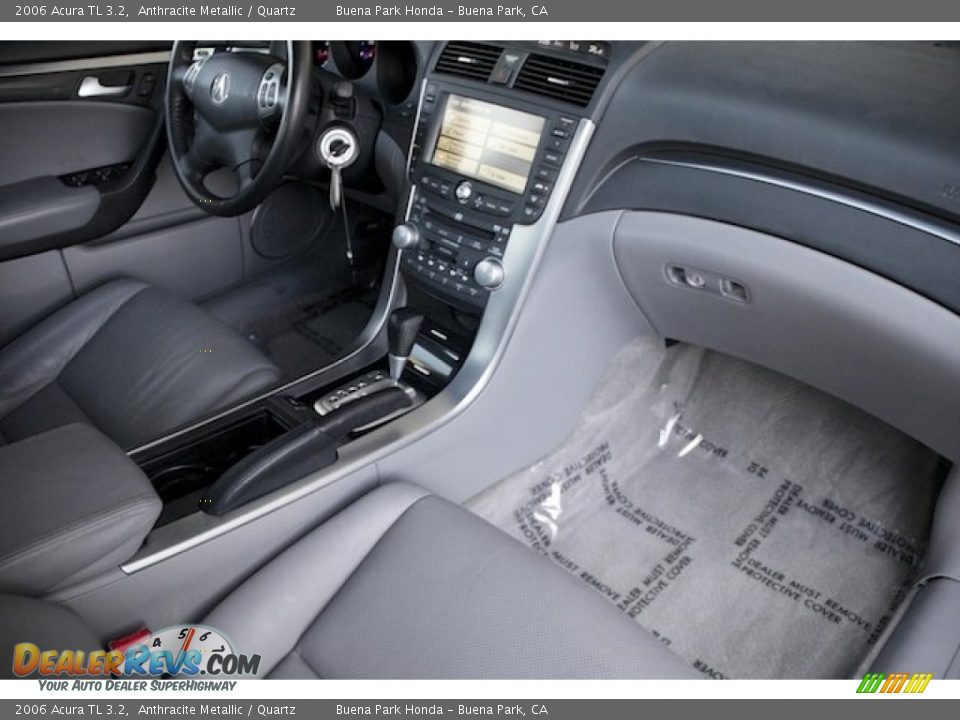 2006 Acura TL 3.2 Anthracite Metallic / Quartz Photo #23