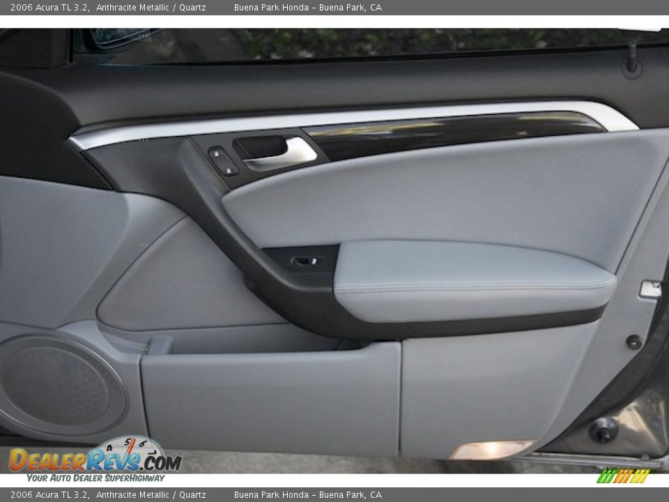 2006 Acura TL 3.2 Anthracite Metallic / Quartz Photo #31