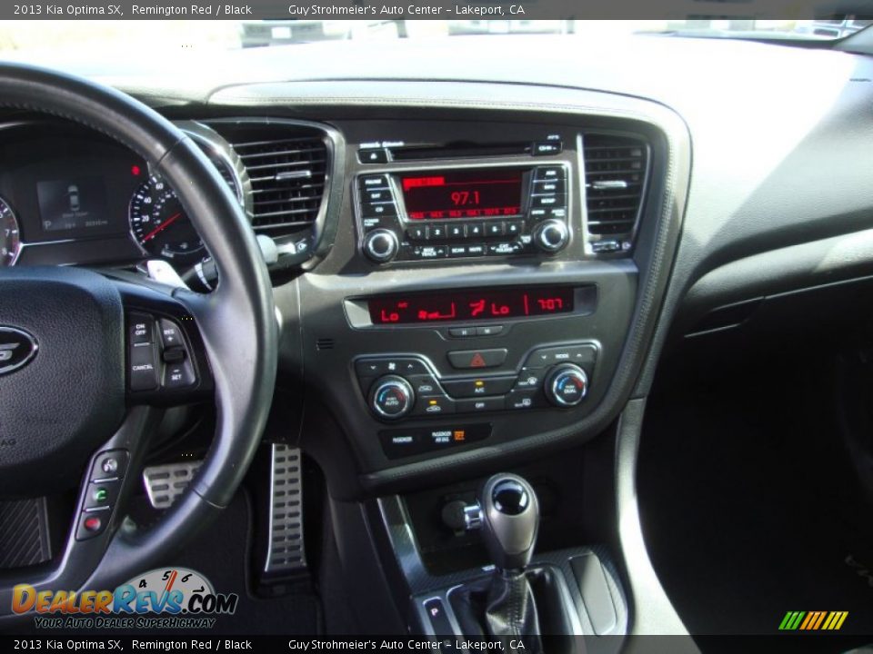 2013 Kia Optima SX Remington Red / Black Photo #14